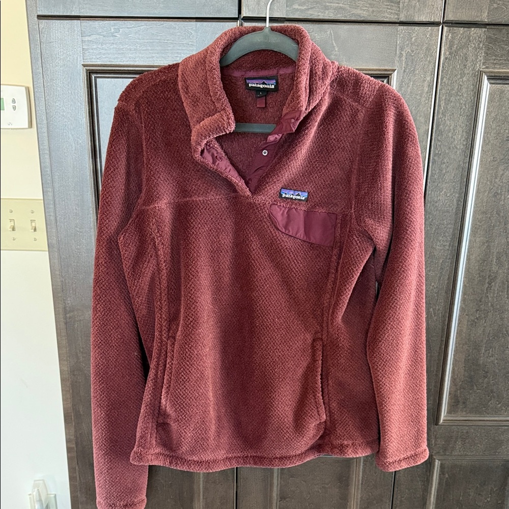 Patagonia Burgundy Retool Fleece